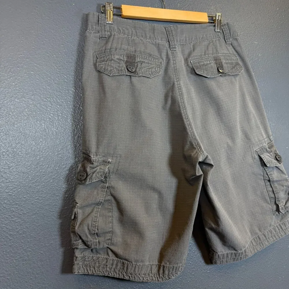 SouthPole 34 men’s grey cargo short vintage y2k outdoor